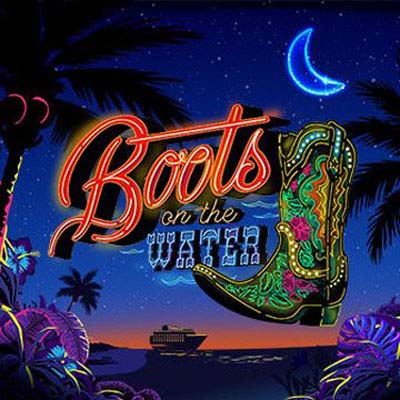 Massive open-air main deck stage concert under the stars on a Sixthman music cruise charter